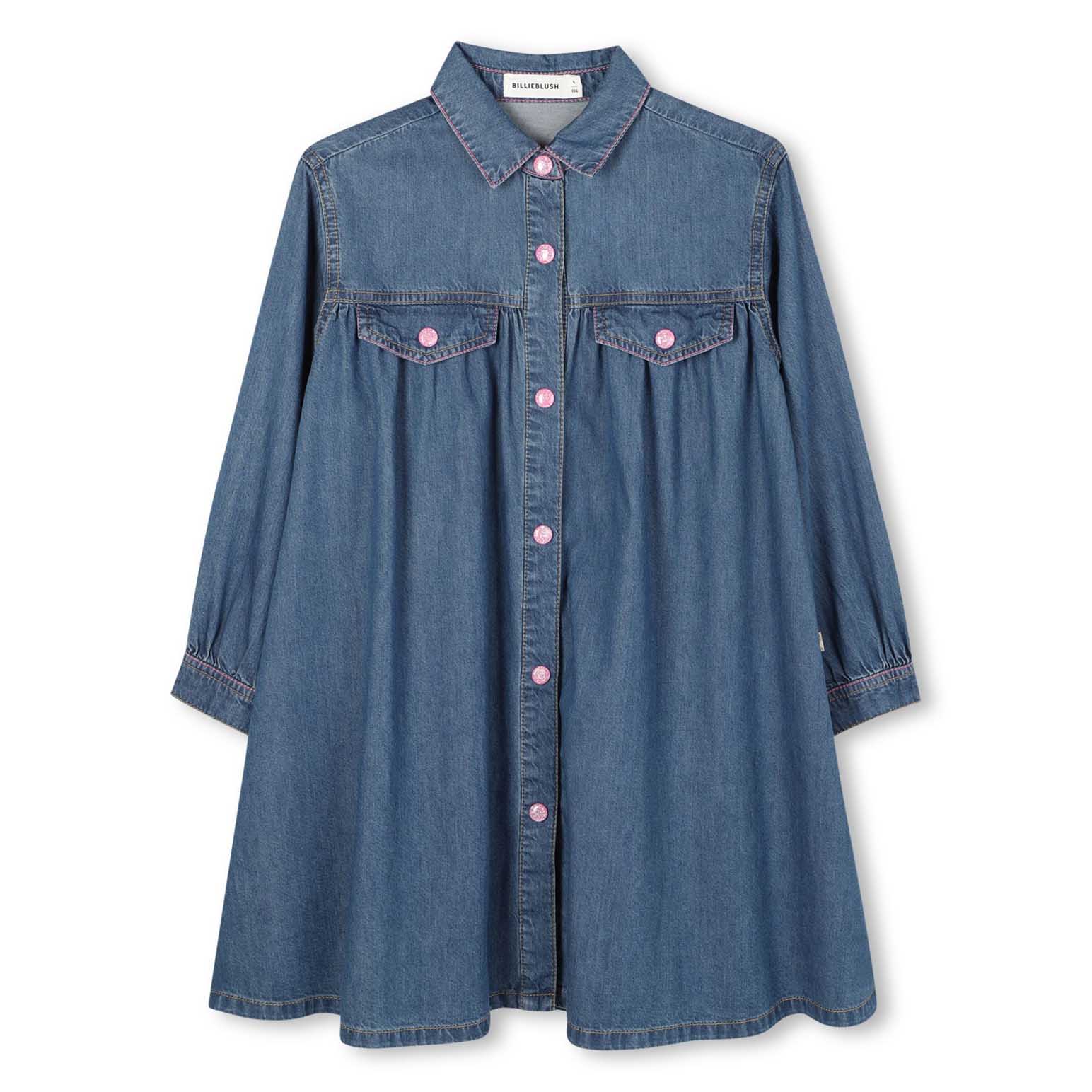 Billieblush Denim Dress 3Y-6Y